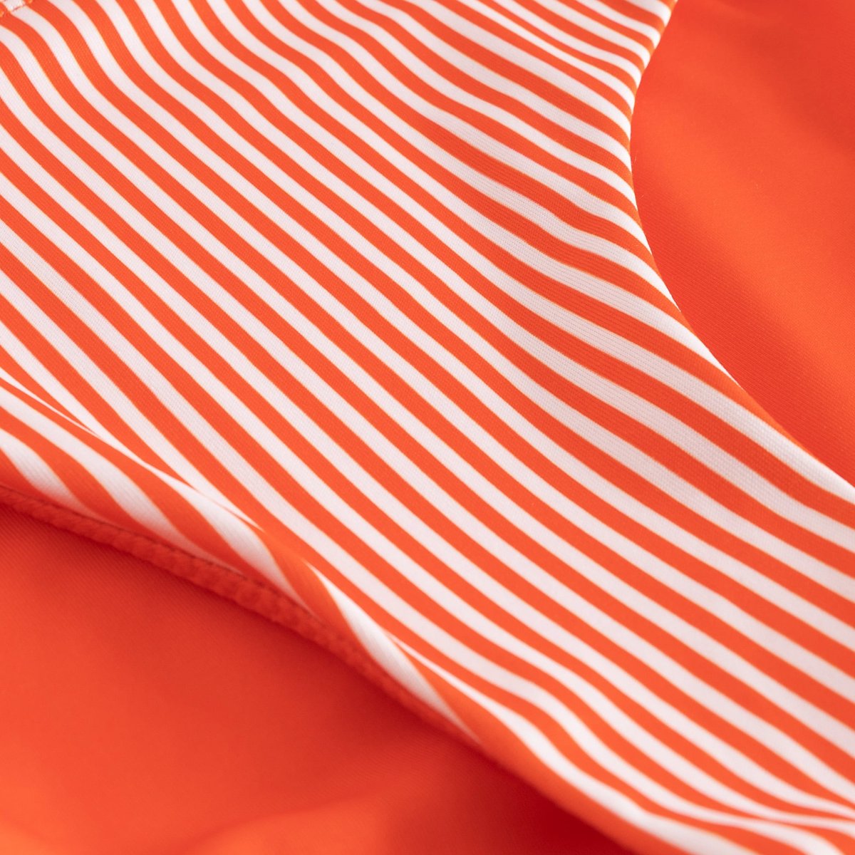 Bikini Bottoms Slite Thin Stripe - Grenadine Red