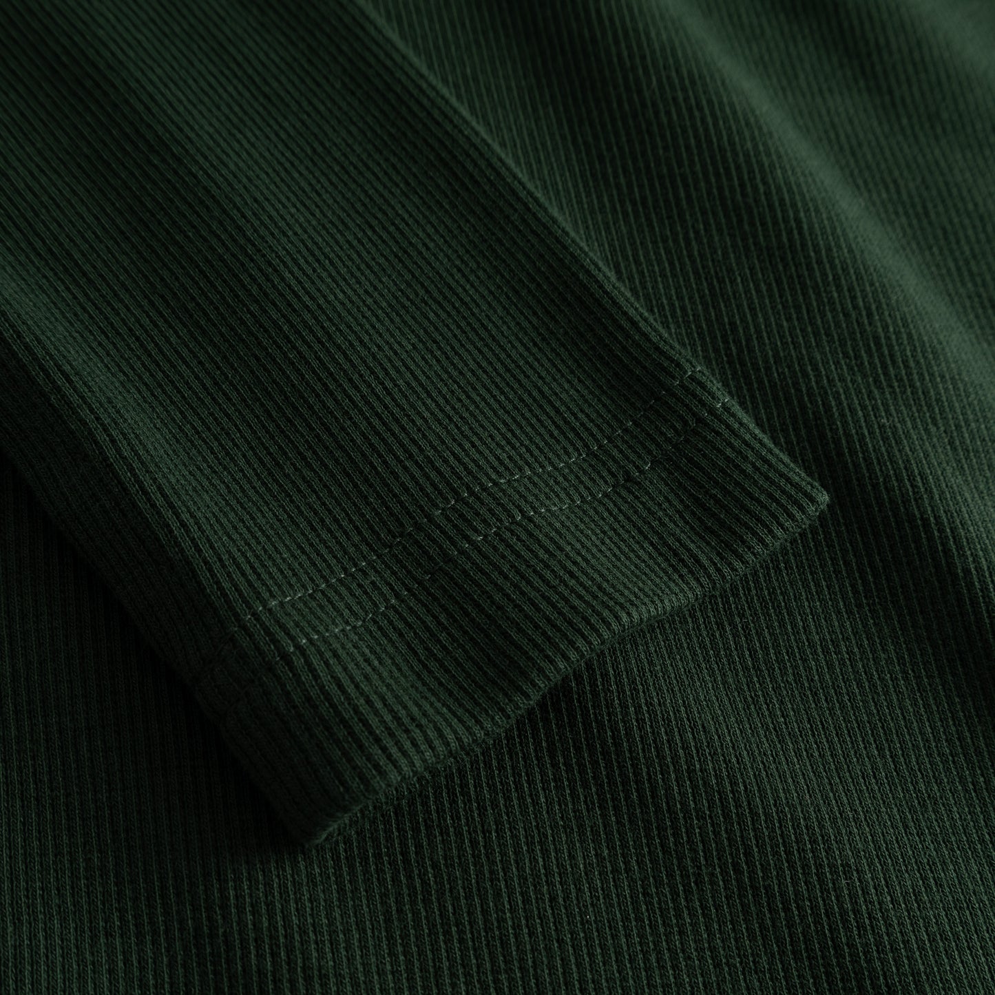 Rib Top Malma - Dark Green