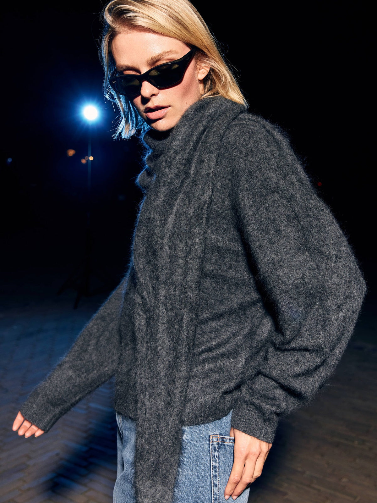 Super Soft Merino Knit - Dark Grey