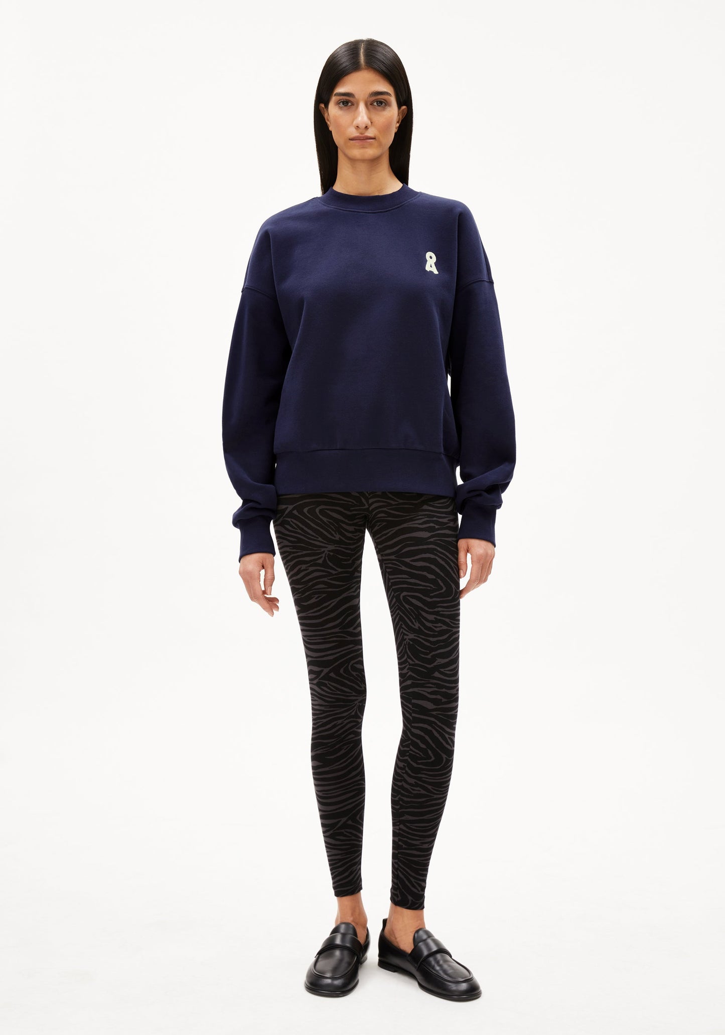Alizaa Iconic A Sweat - Tinted Navy