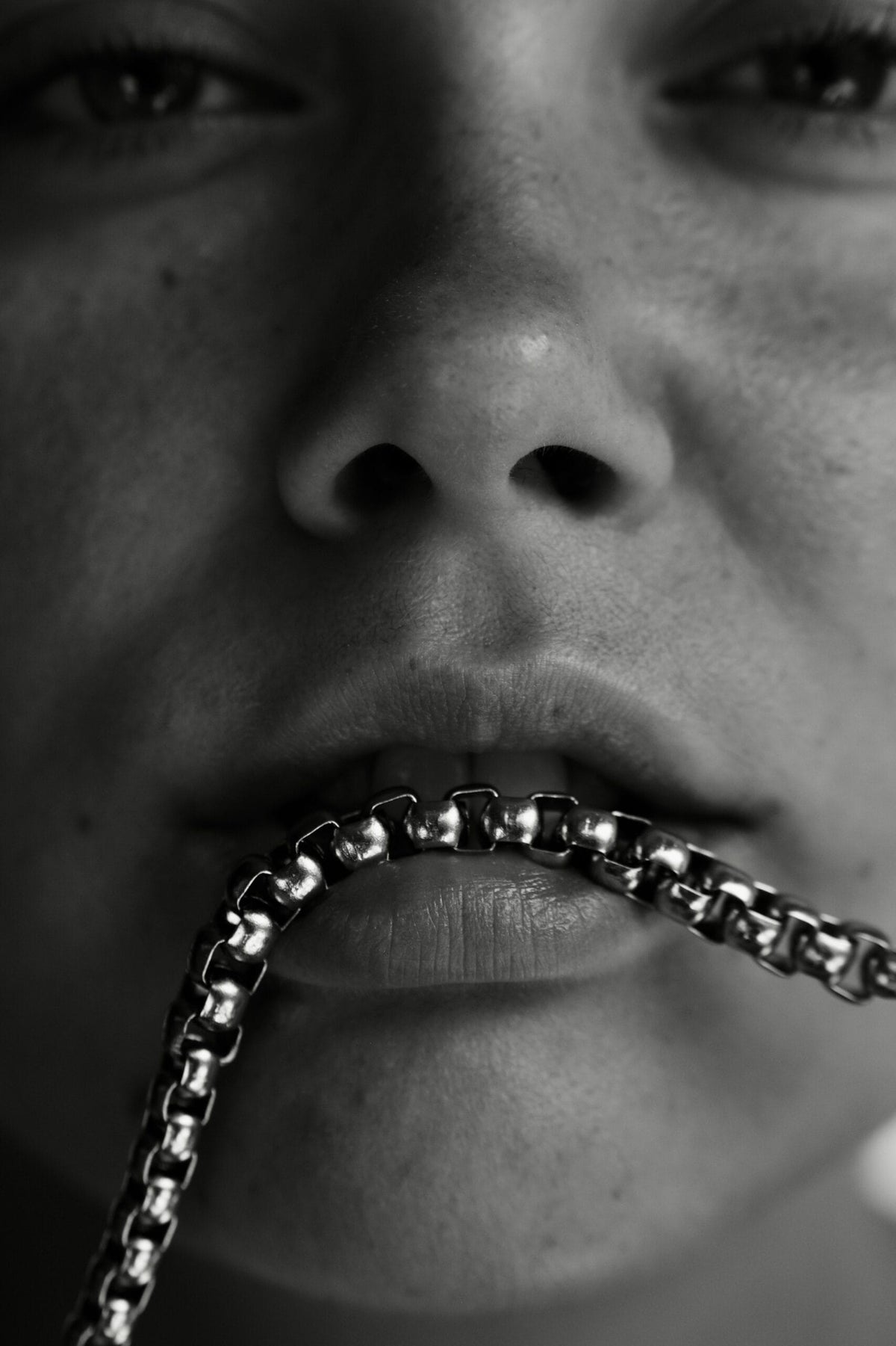 Clasp Necklace - Silver