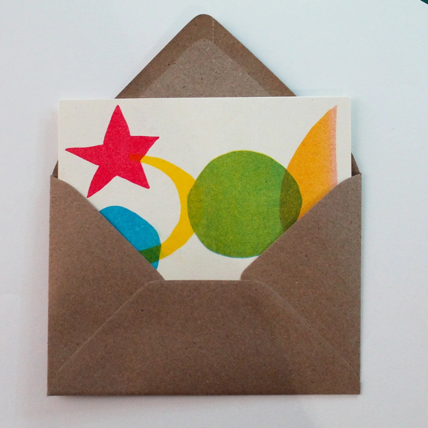 Double Greeting Card - Pack of 3