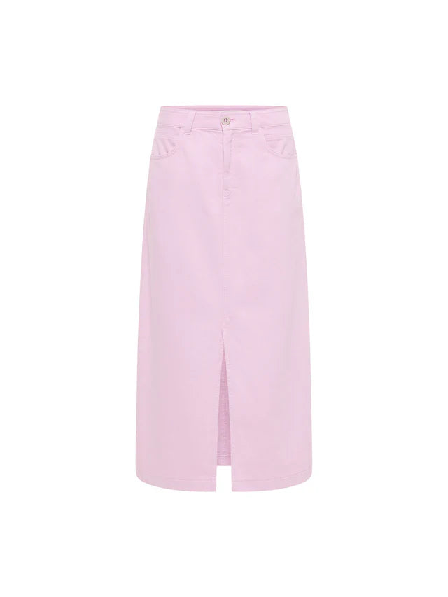 Skirt With Slit - Orchid