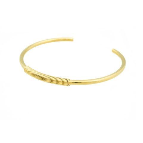 Bandhu Spiral Bracelet - Gold