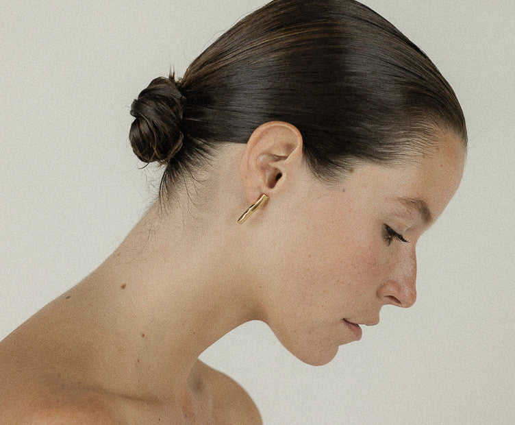 Dune Earrings - Gold Plated