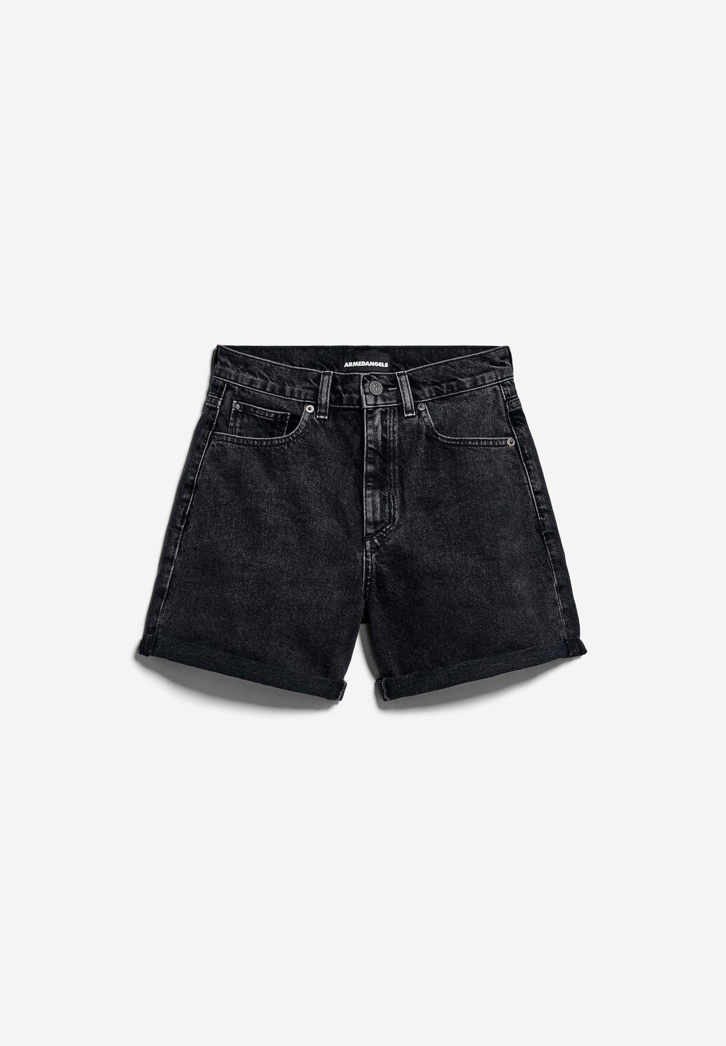 Detox Denim Sheaari Shorts - Ebony Black