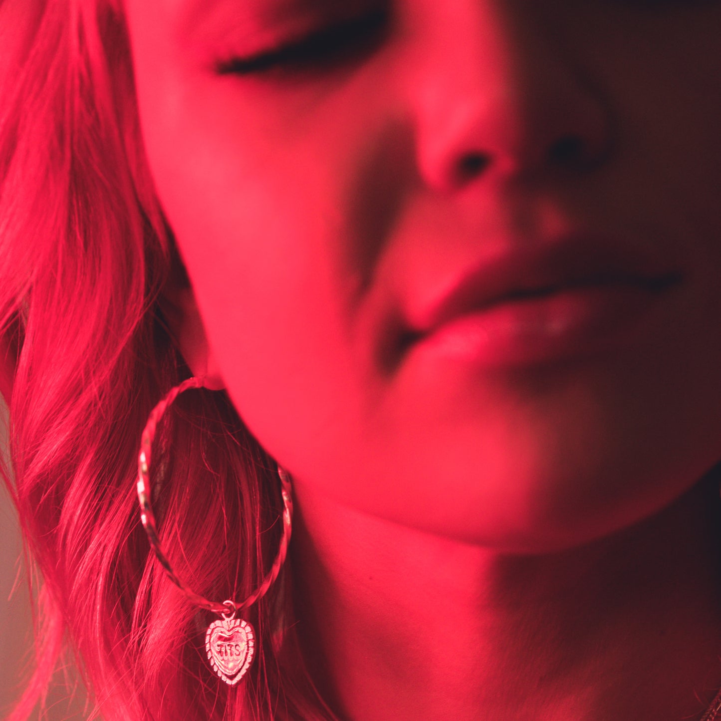 T.I.T.S Earring Pendant Silver SMALL