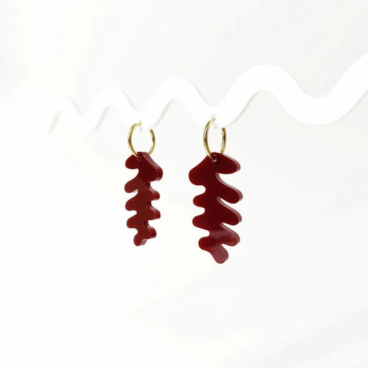 Coral Earrings