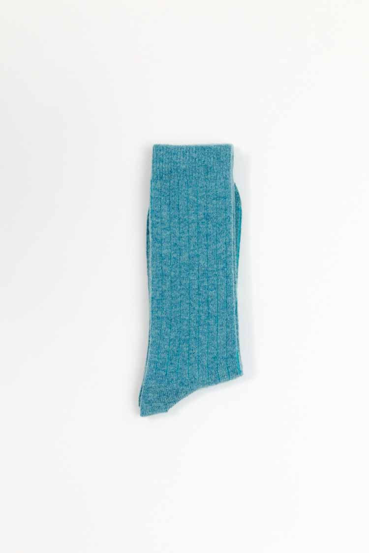 Lisos Wool Socks - Ocean