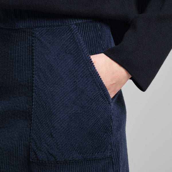 LAST ONE in XS - Dedicated Majorna Corduroy Skirt - Navy