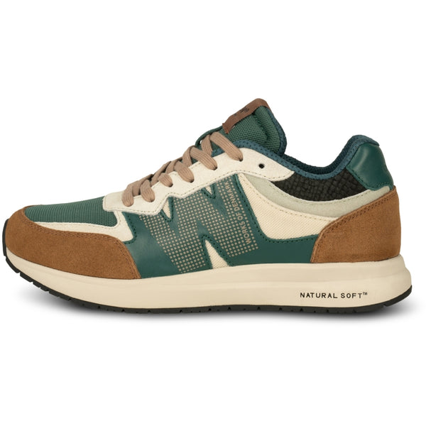 Woden Rigmor Sneaker - Caramel/Deep Forest