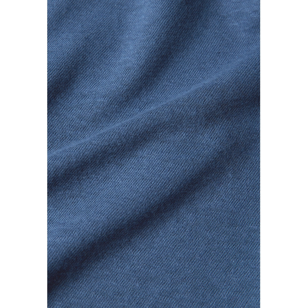 Jette Linen Top - Blazing Blue