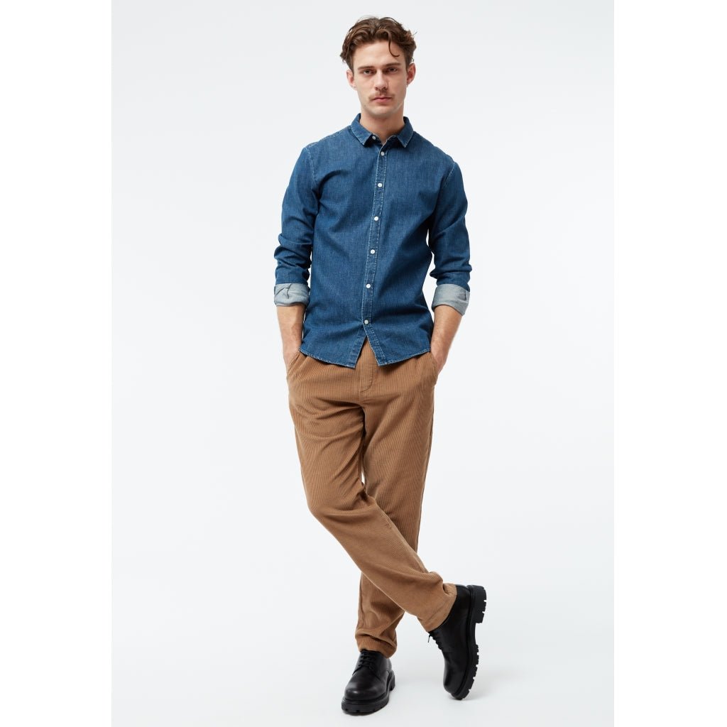Devis Shirt - Dark Blue Denim