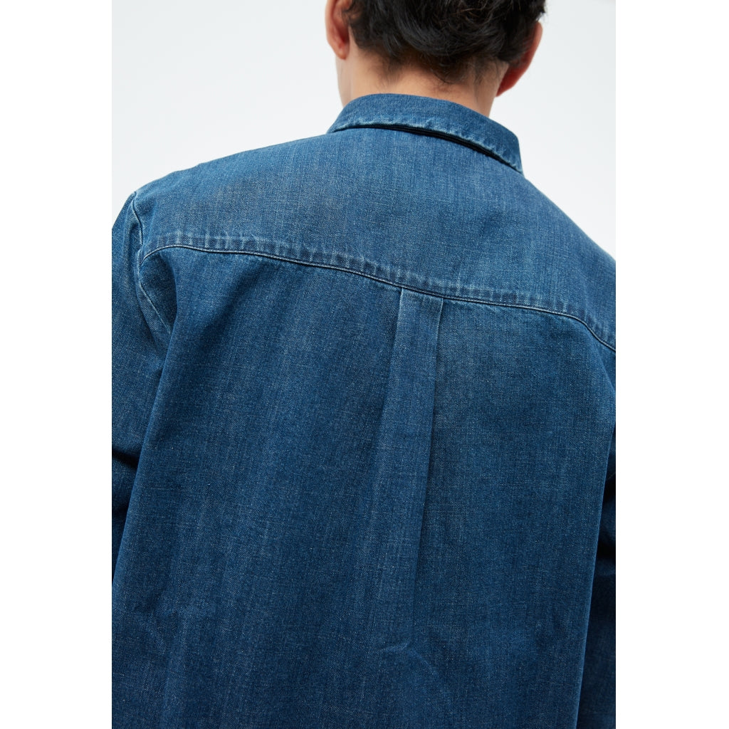 Devis Shirt - Dark Blue Denim