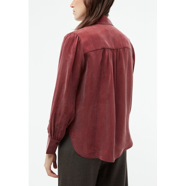 LAST ONE in L - Kasia Shirt - Cranberry