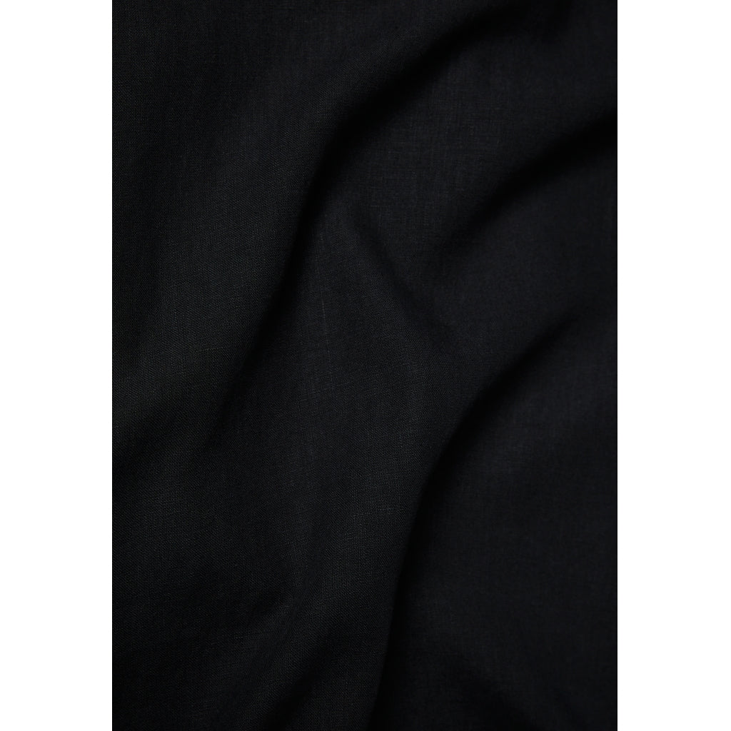 Helge Linen Pants - Black
