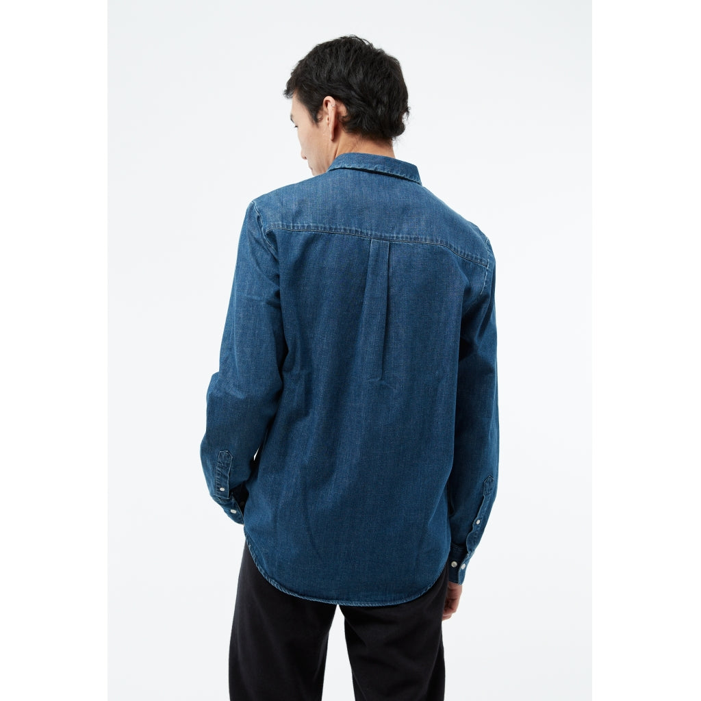 Devis Shirt - Dark Blue Denim