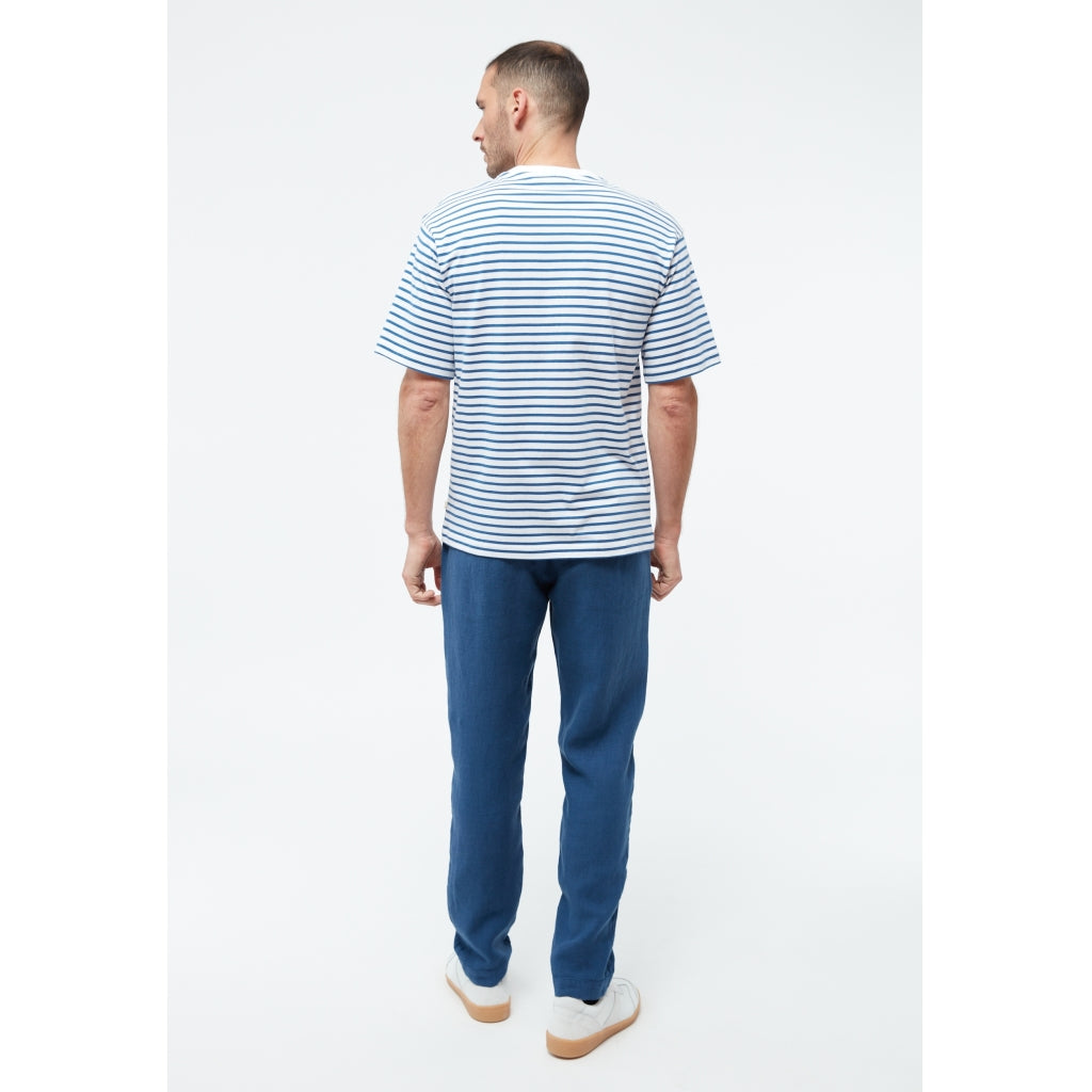 Eric Linen Pants - Blazing Blue