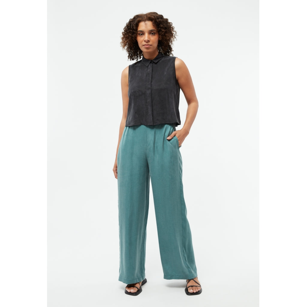 Marla Trousers - Graphite Green