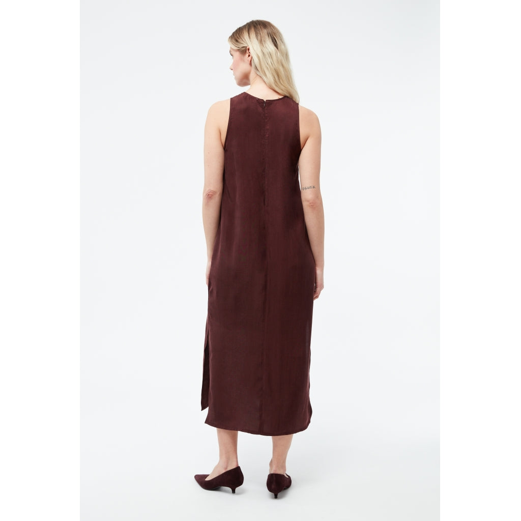 Louise Dress - Wine Red