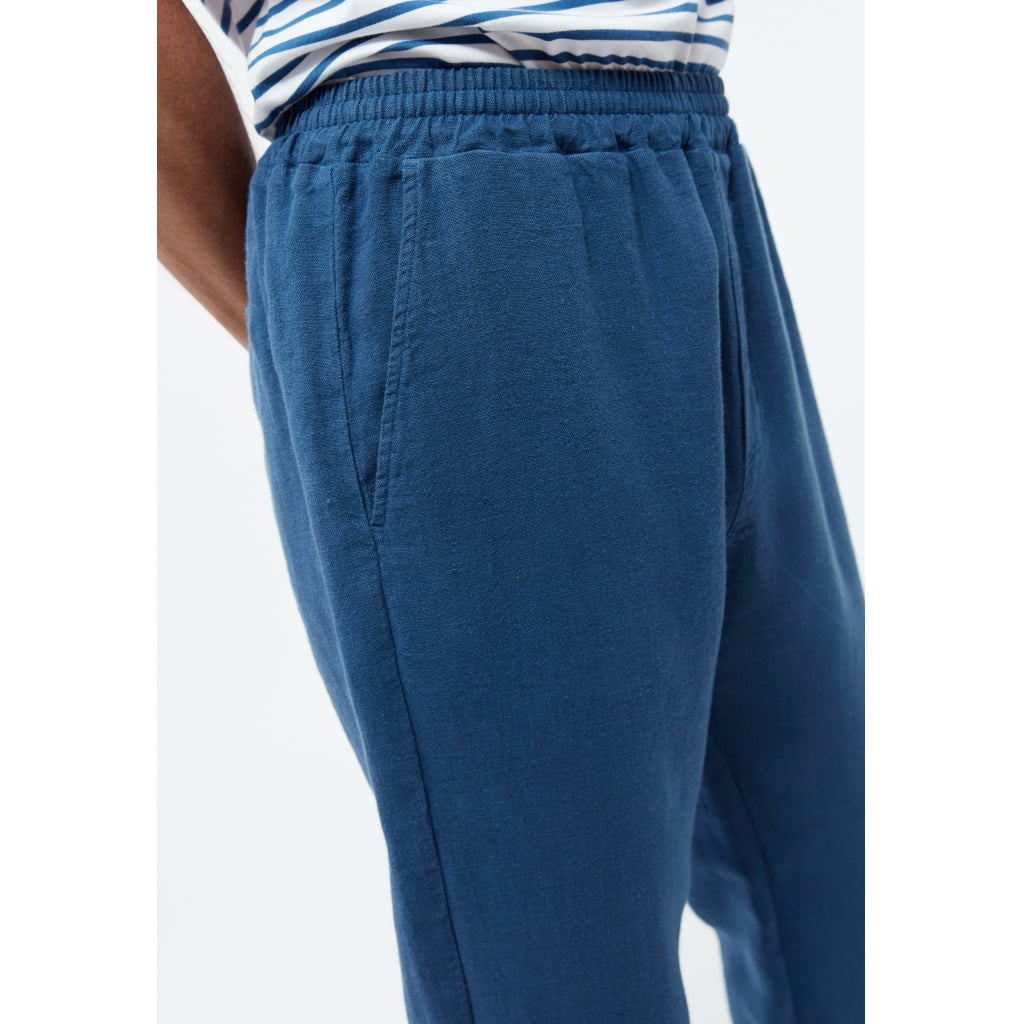 Eric Linen Pants - Blazing Blue