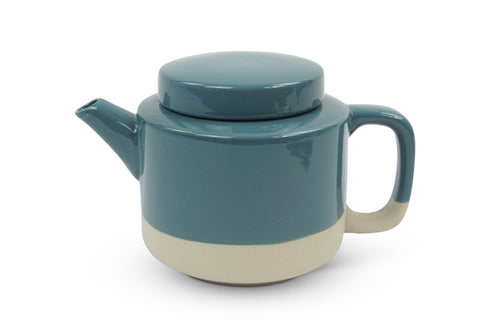 Kinta Ceramic Tea pot Cer Cyl 950ml - Blue