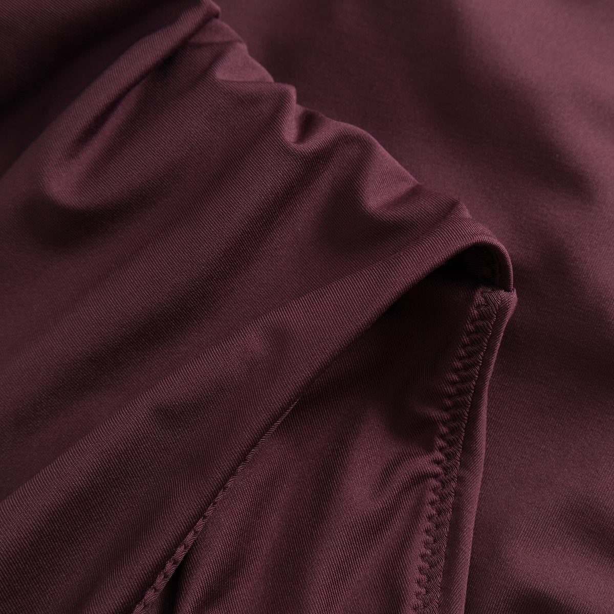 Swimsuit Klinte Thin Stripe - Burgundy