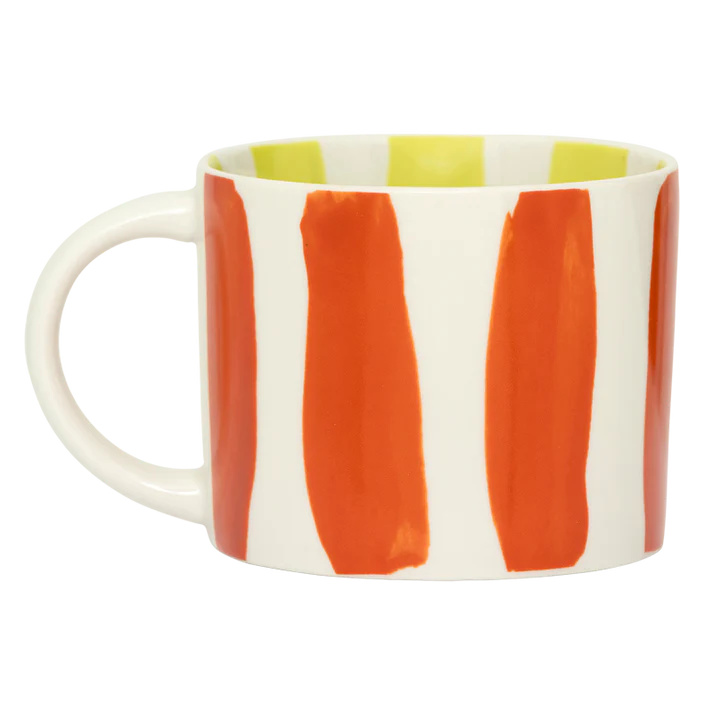 UNC Mug Tazza Stripes Inside Out - Flame