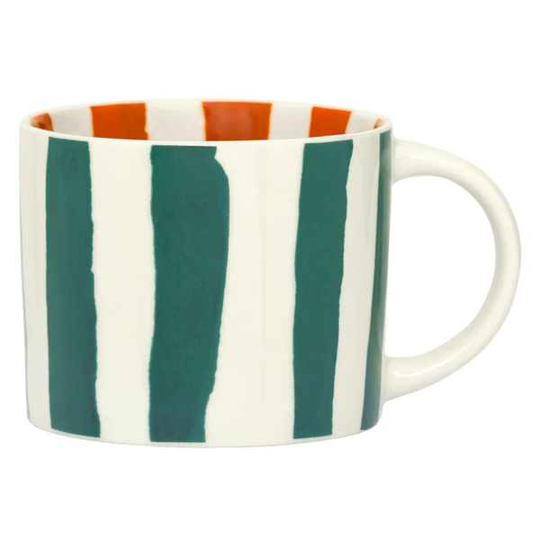 UNC Mug Tazza Stripes Inside Out - Deep Sea