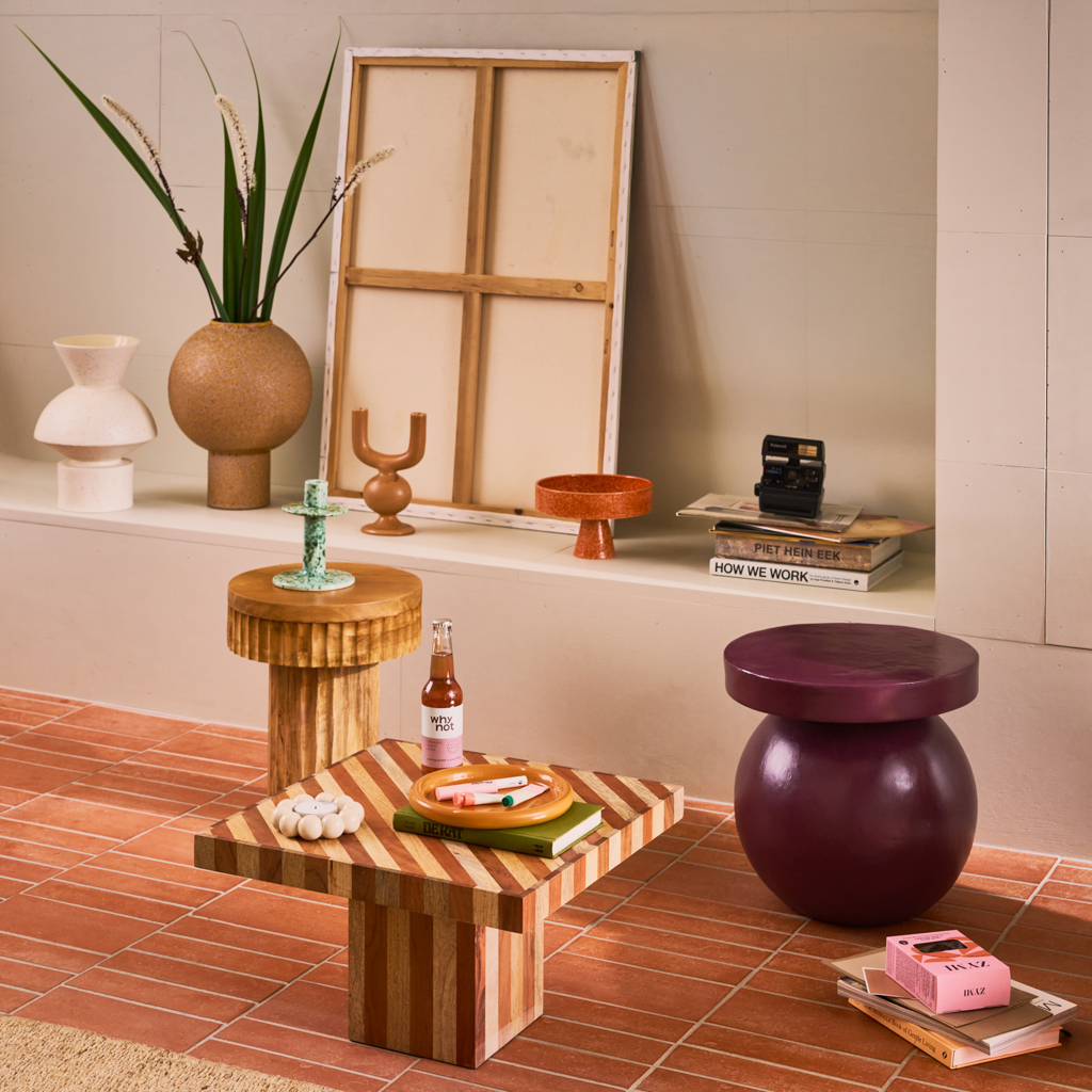 Tima Serving Bowl - Deep Orange