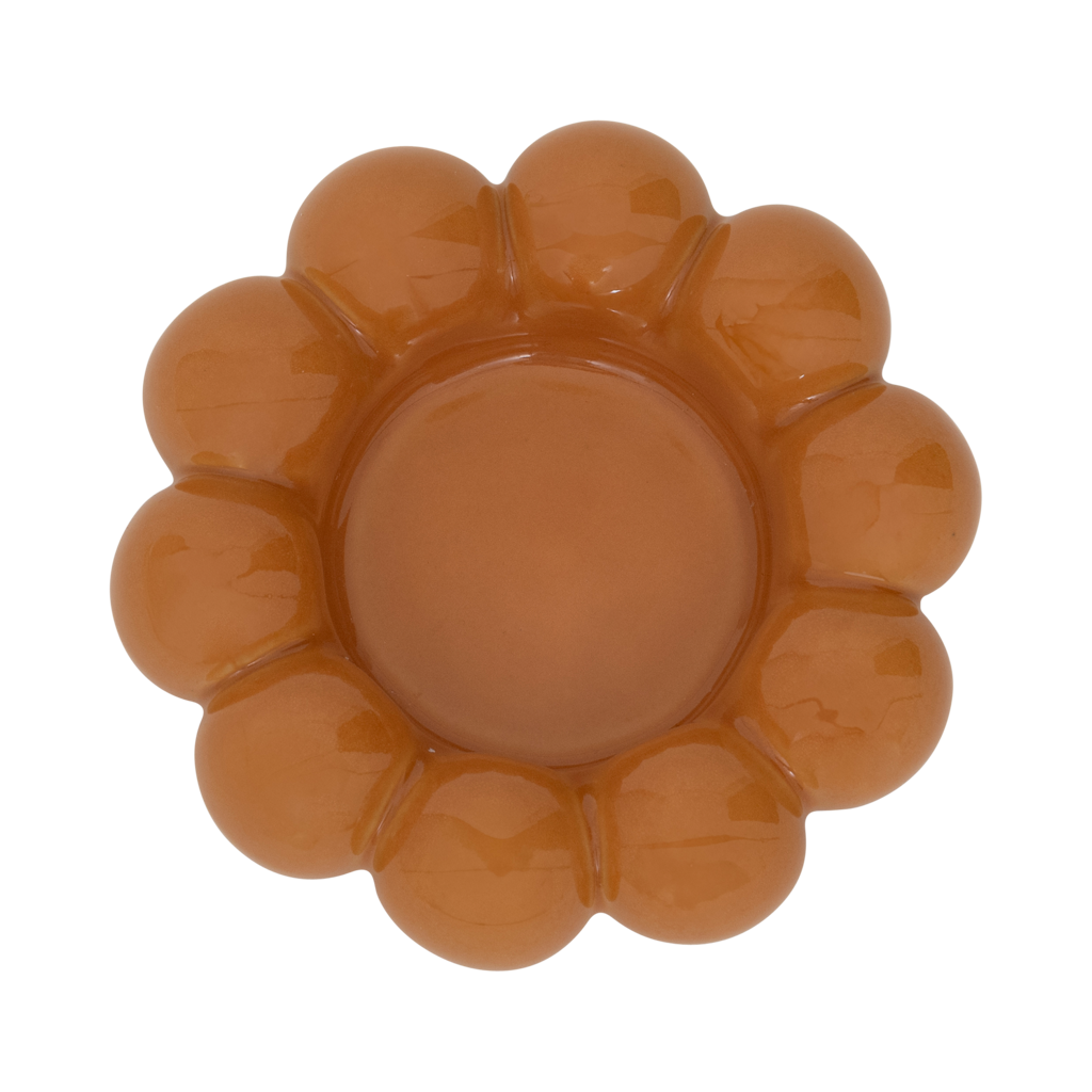 Talon Candle Holder - Golden Orange