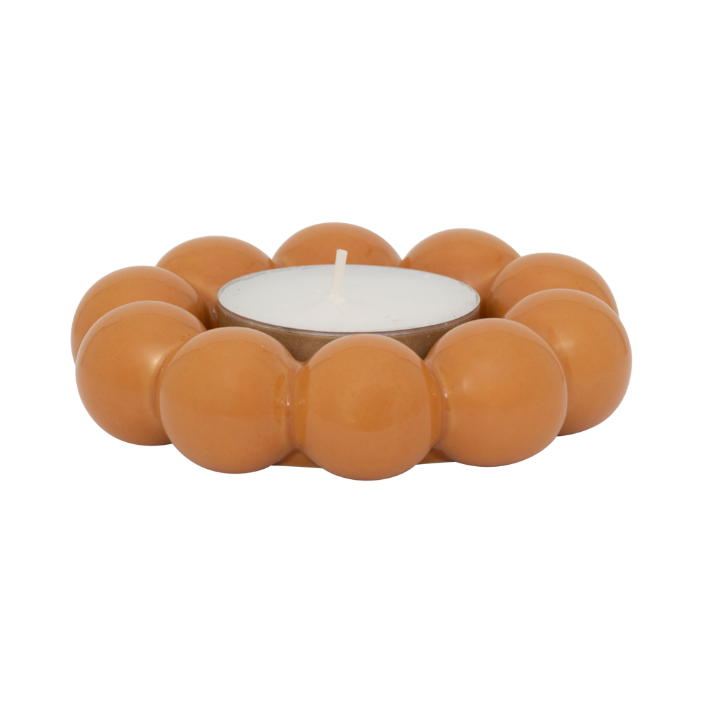 Talon Candle Holder - Golden Orange