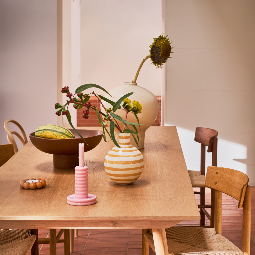 Kabelo Candle Holder - Mellow Rose