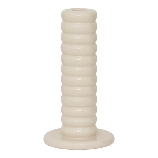 Tebongo Candle Holder - Off White