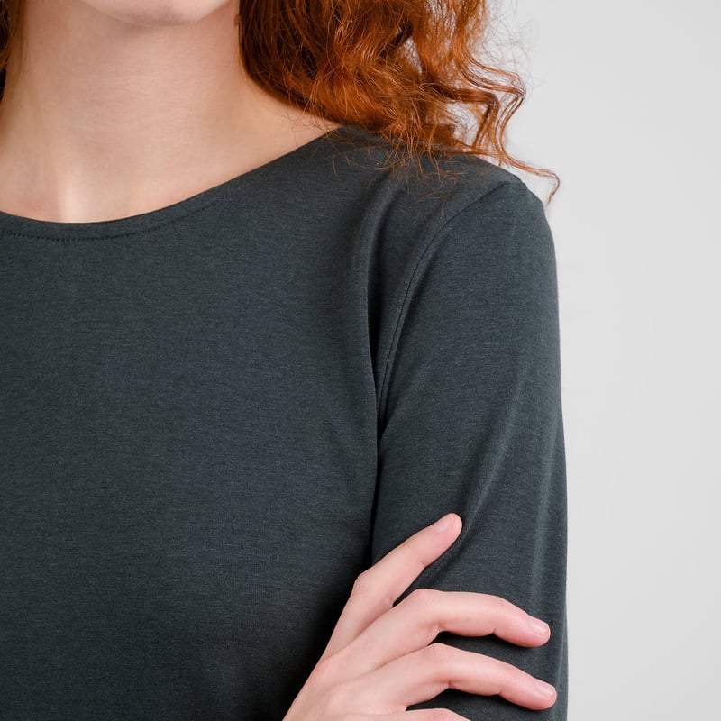 LAST ONE IN  L - Salmis Top - Dark Green