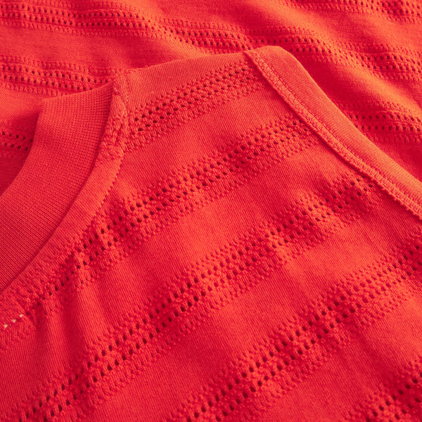 LAST ONE in XS - Namsos Top Lace - Grenadine Red