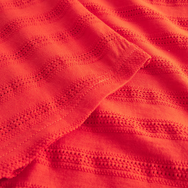 LAST ONE in XS - Namsos Top Lace - Grenadine Red