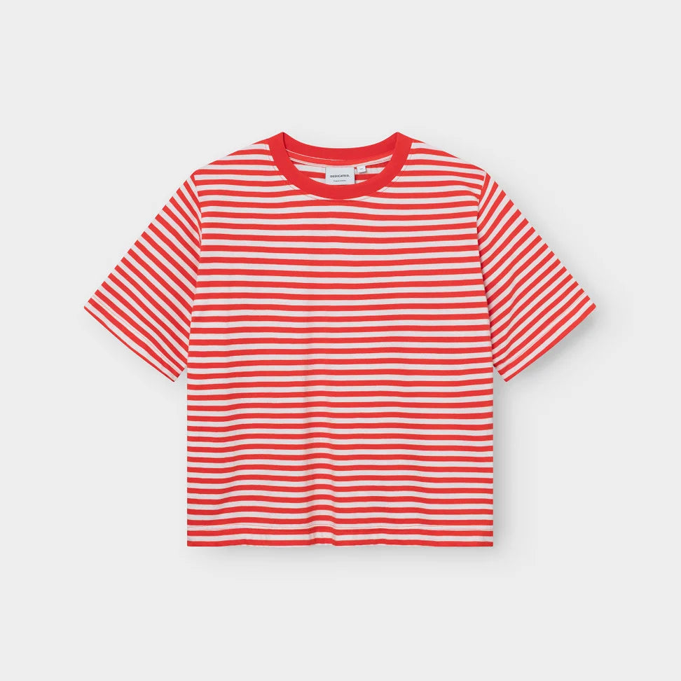 Vadstena Stripe - Grenadine Red