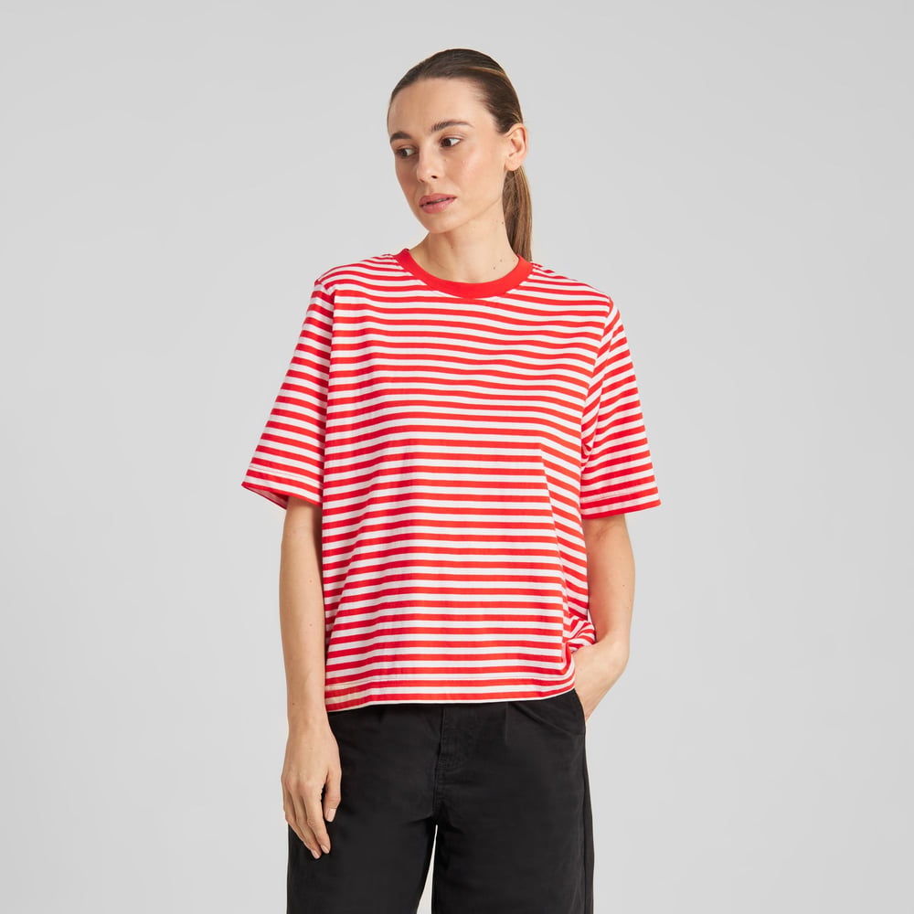 Vadstena Stripe - Grenadine Red