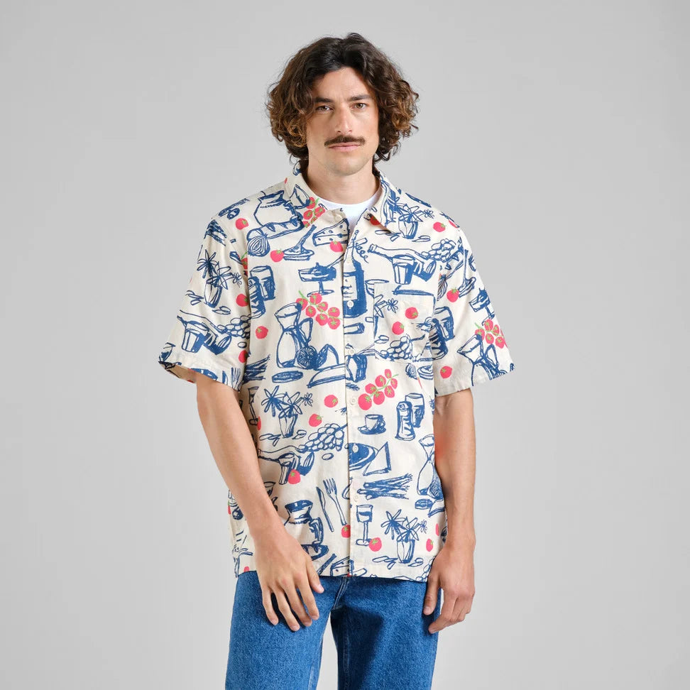 Brantevik Dinner Time Shirt - Blue