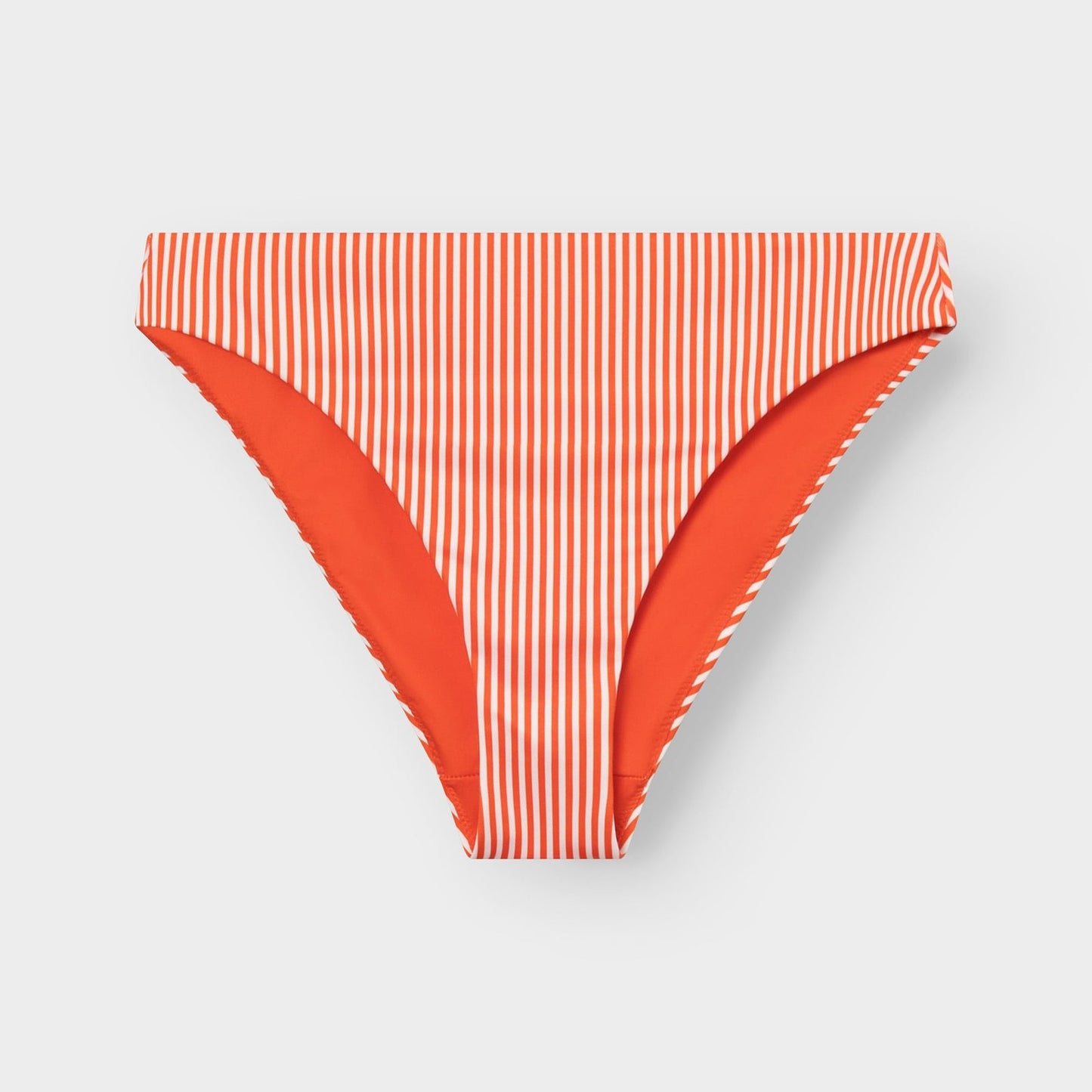 Bikini Bottoms Sanda Thin Stripe - Grenadine Red