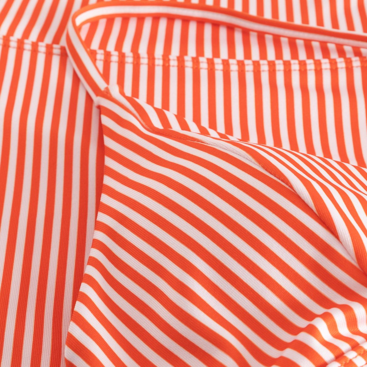 Bikini Top Alva Thin Stripe - Grenadine Red