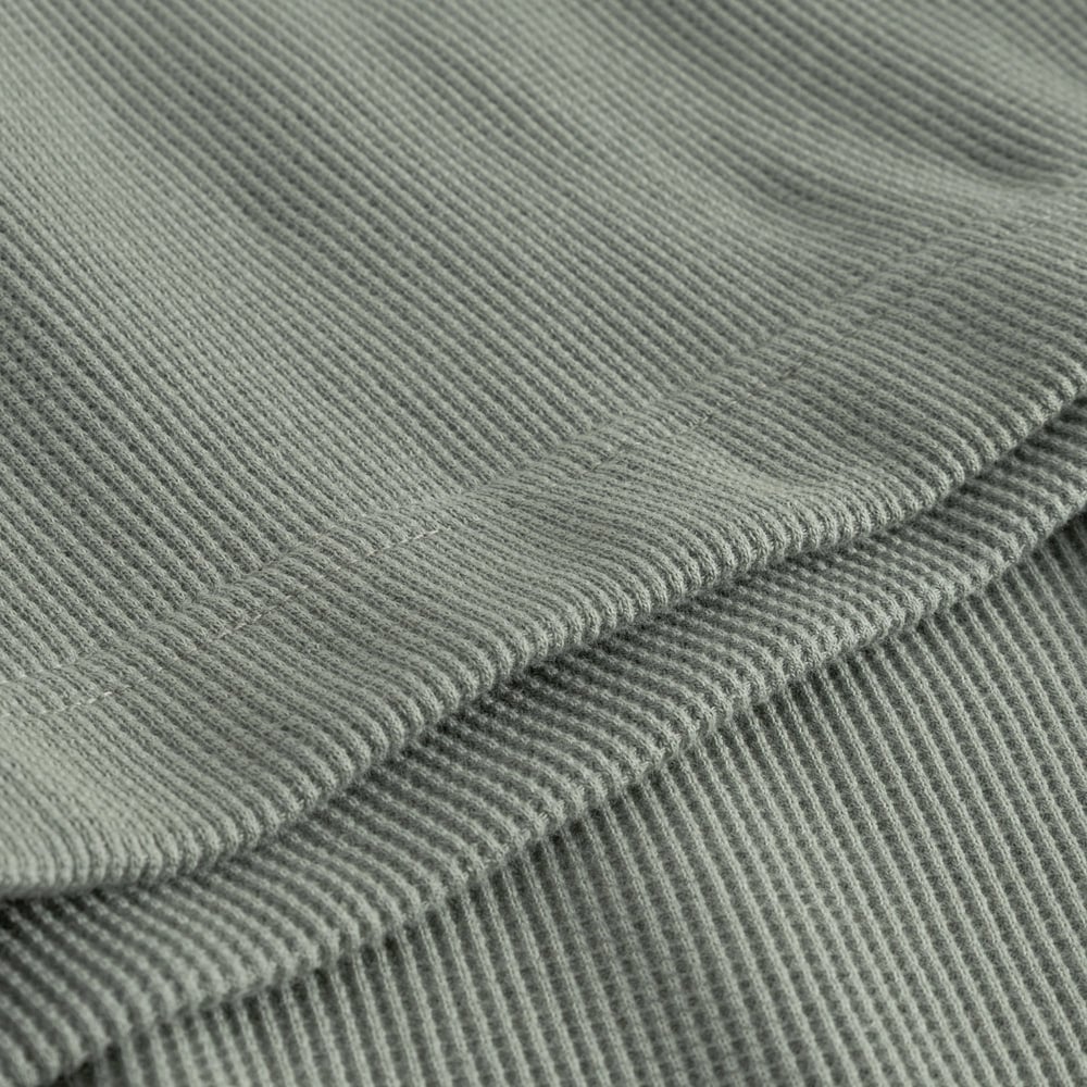 Falkvik Waffle Shirt - Iceberg Green