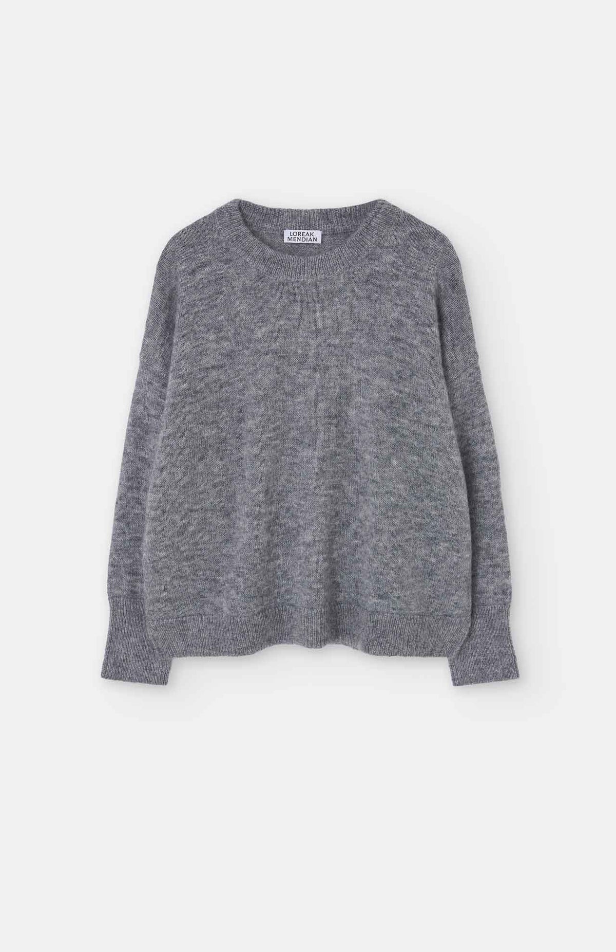 Geroa Knit Sweater - Heather Grey