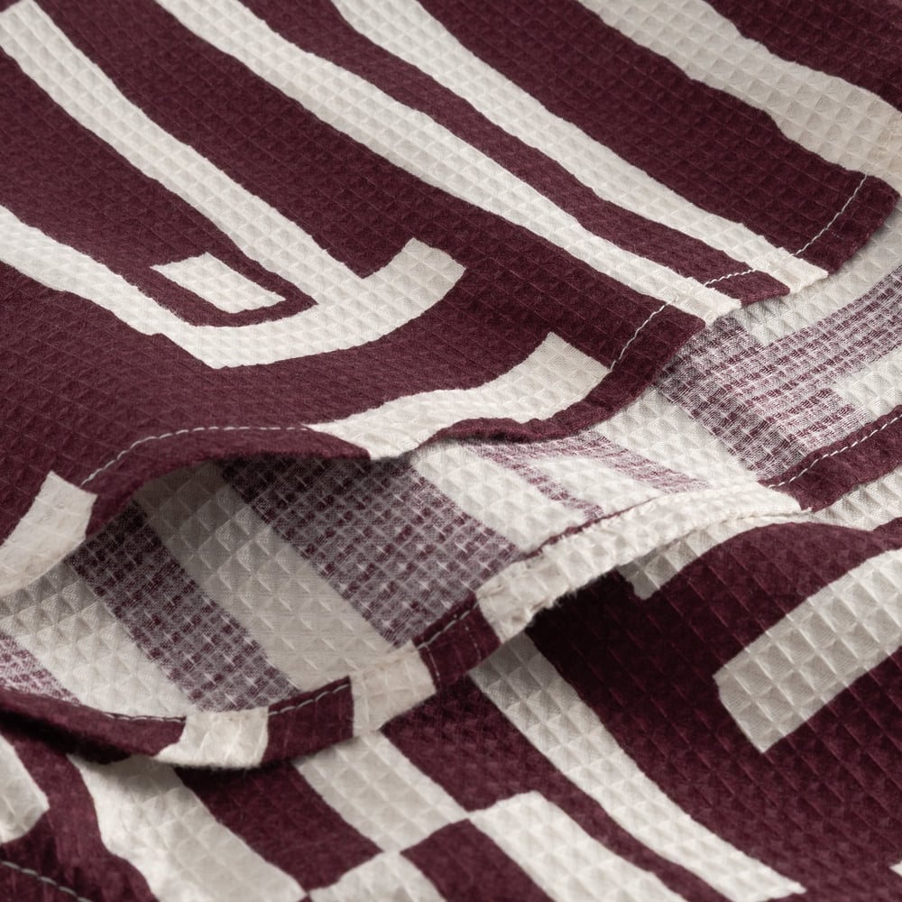 Torup Shirt Lines & Sticks - Fig Red