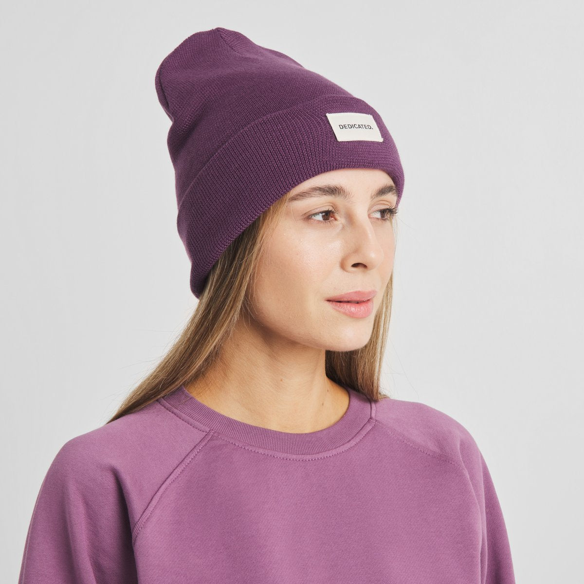 Kiruna Beanie - Berry Purple