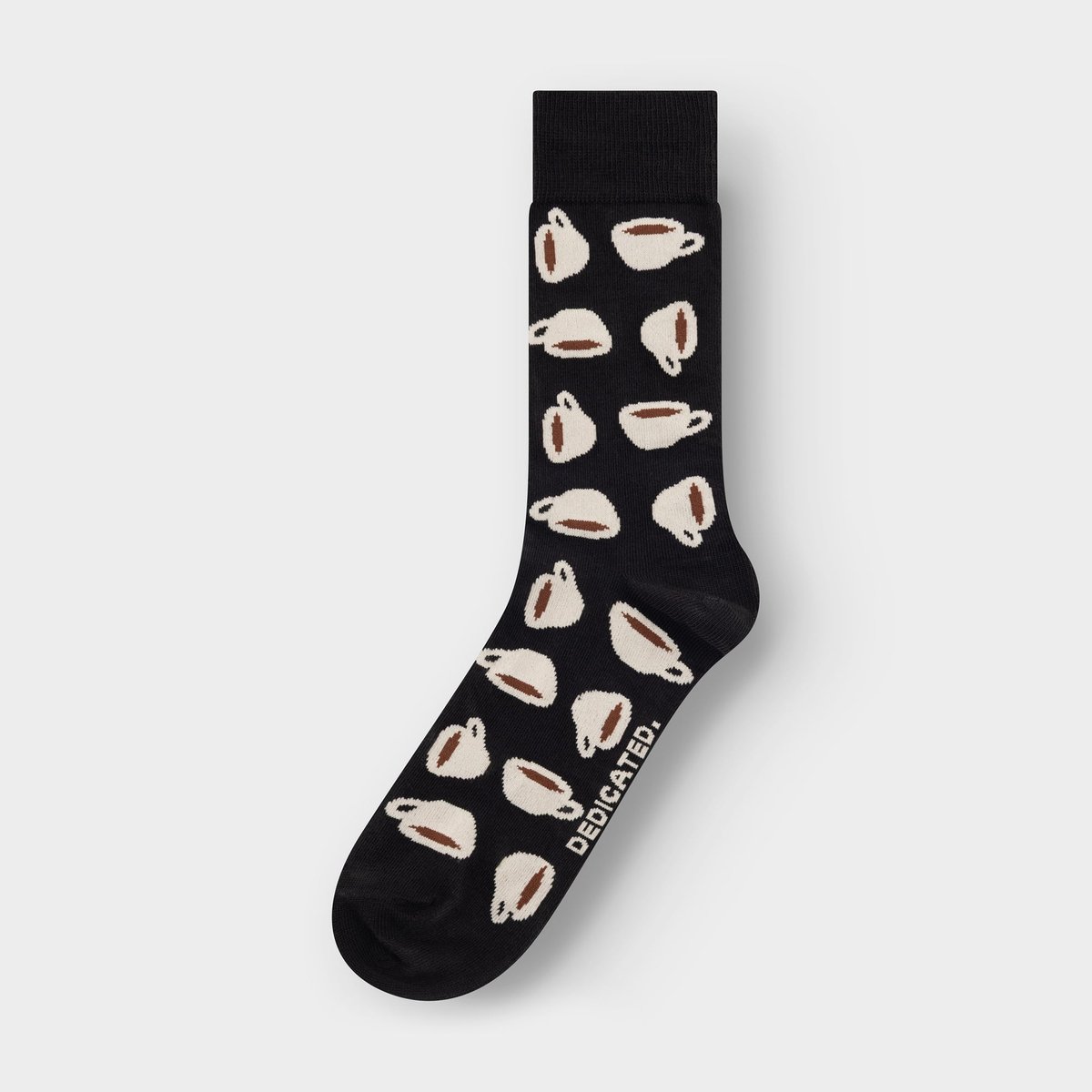 Coffee Cups Sigtuna Socks - Black
