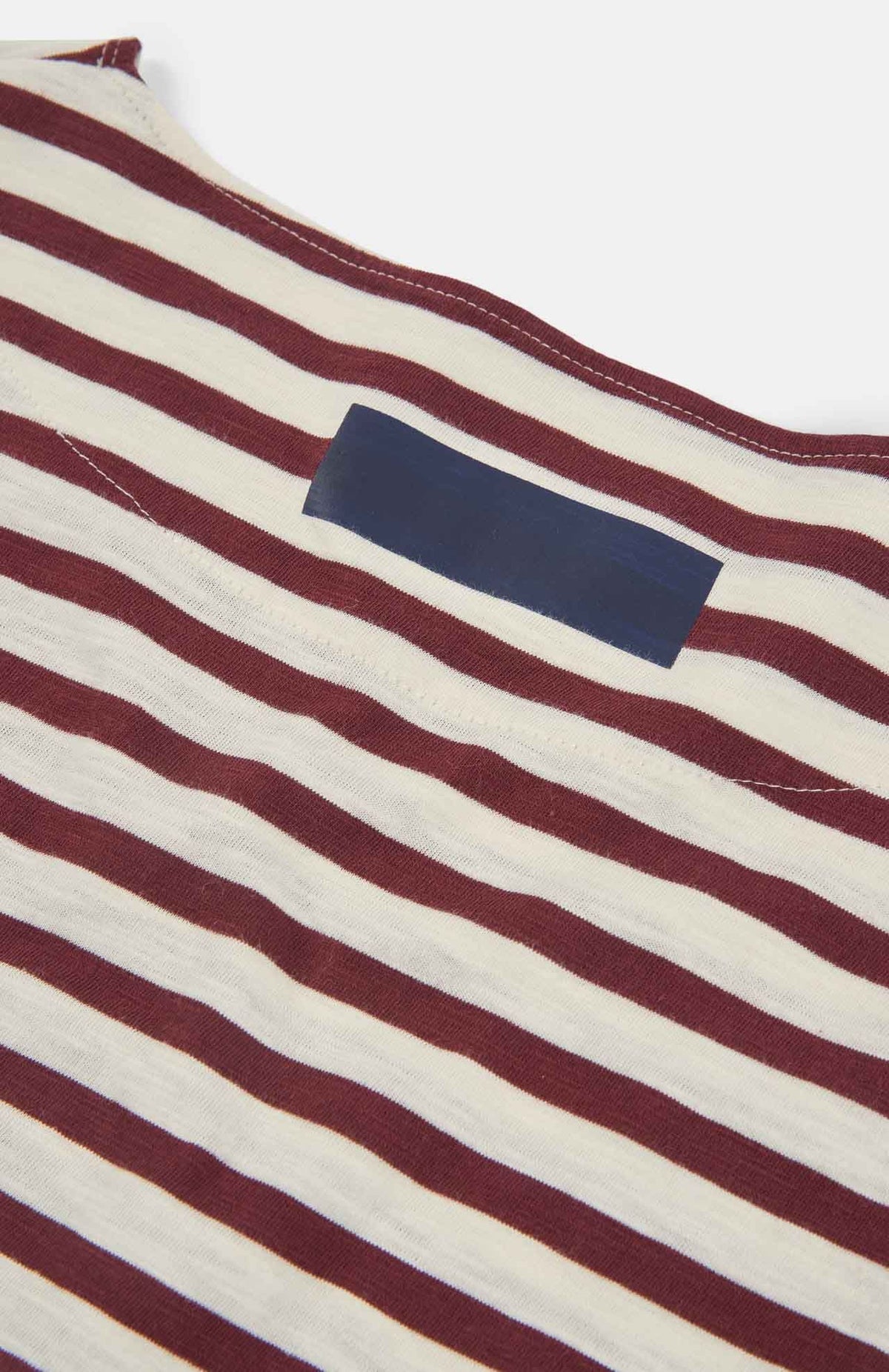 Agiti Longsleeve - Ecru/Burgundy