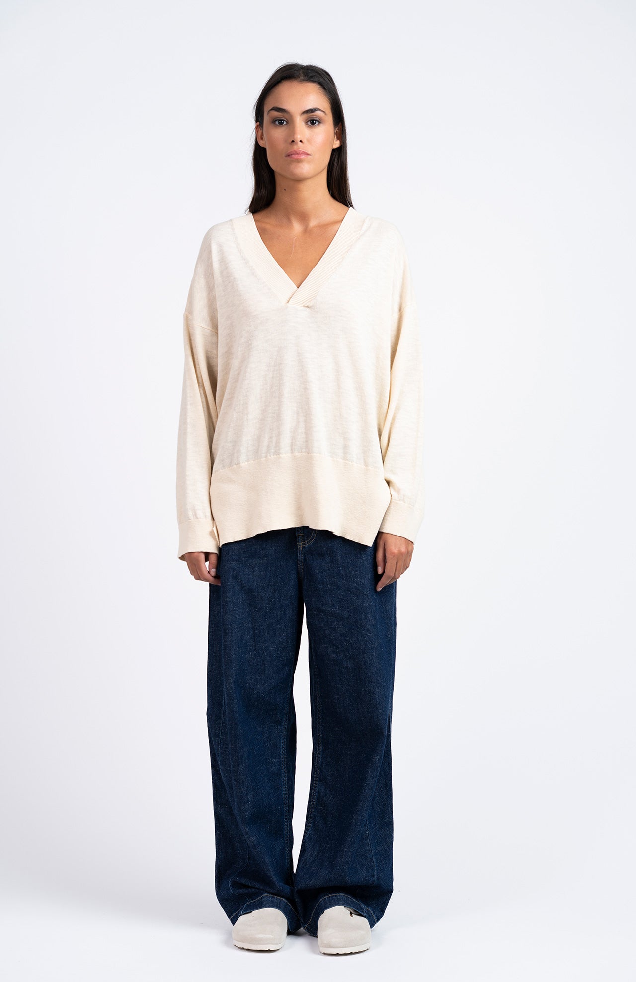 LAST ONE IN 40- Paule Trousers - Indigo