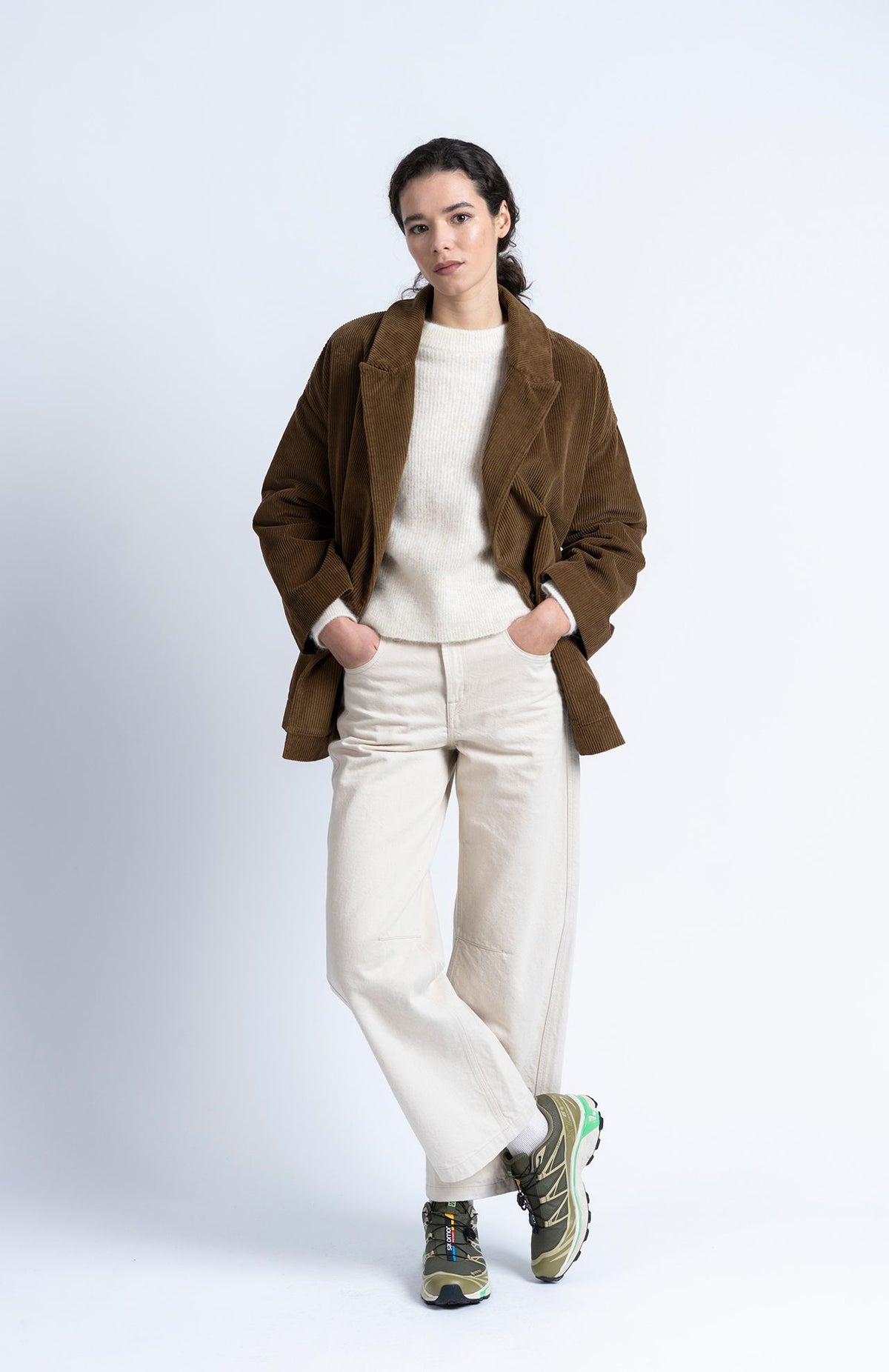 Uka Trousers - Ecru